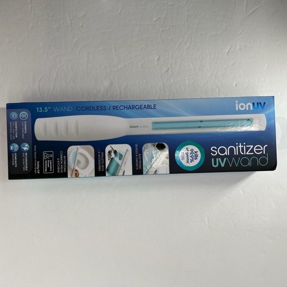 ionUV Sanitizer UV Wand Cordless/Rechargeable NEW - Picture 1 of 4
